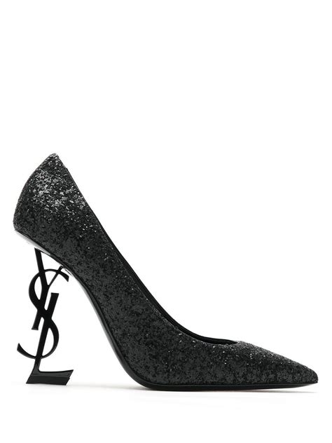 ysl high heels glitzer|ysl pumps and heels.